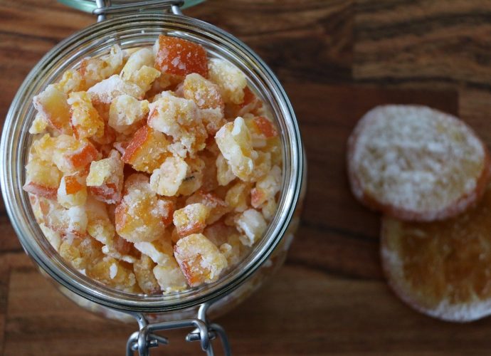 Cykata - owoce kandyzowanw w cukrze