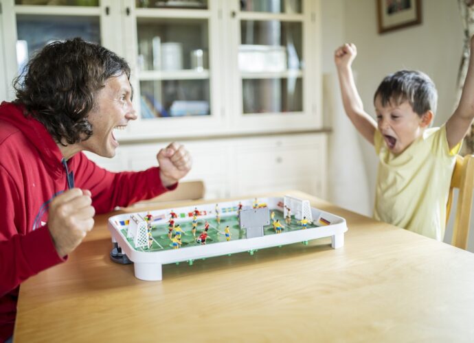 Zabawa z dzieckiem przy stole