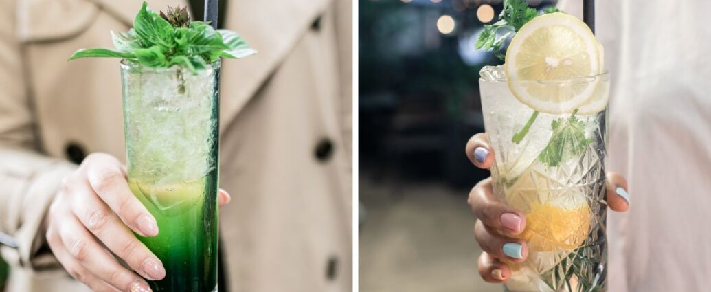 Mocktaile, czyli bezalkoholowe drinki