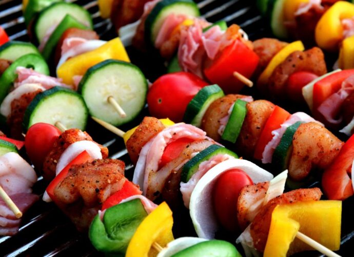 Szaszłyki z warzywami - idealne na grilla