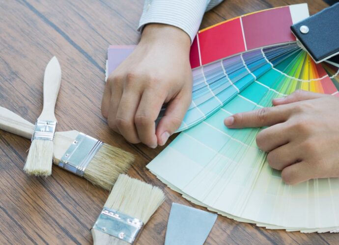 Wybór kolorów z próbnika