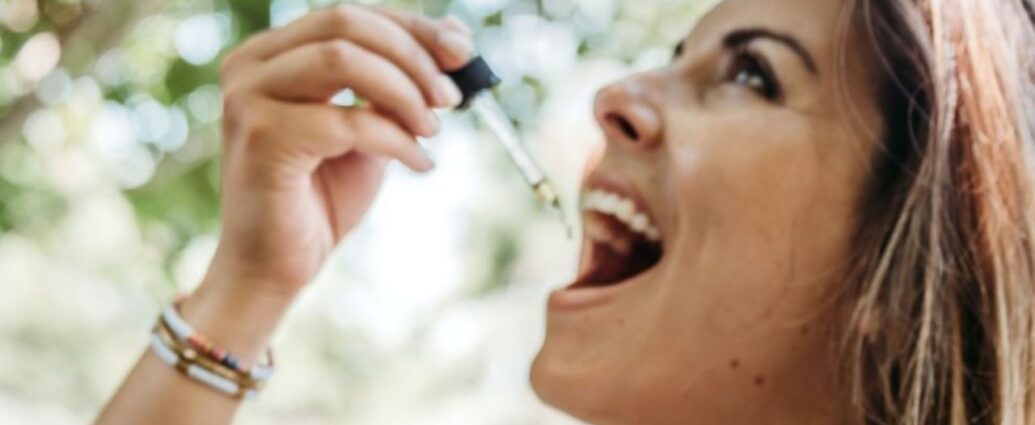 Aplikacja olejku CBD