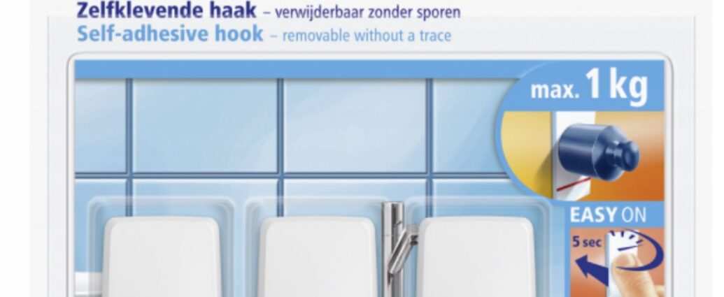 Haczyki montażowe Tesa