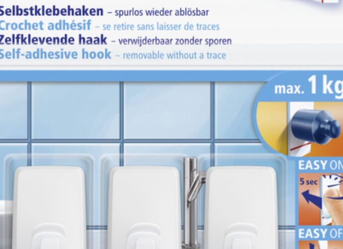 Haczyki montażowe Tesa