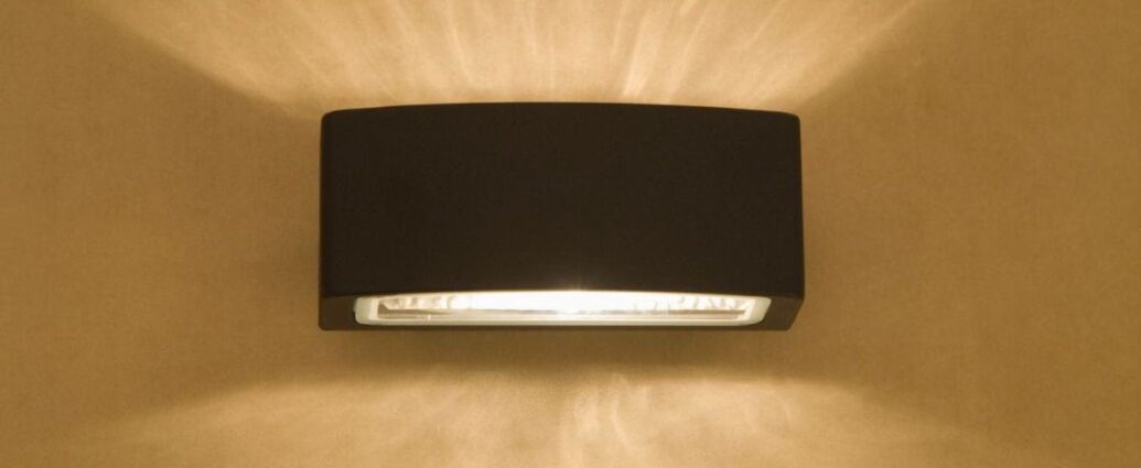 Zewnętrzna lampa ścienna