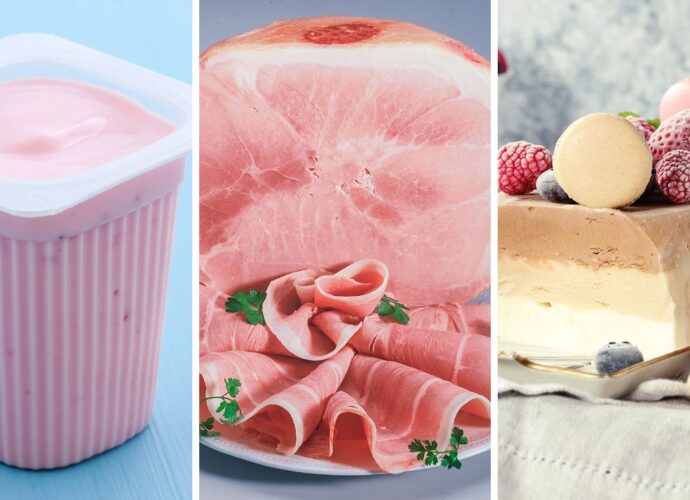 Produkty z karagenem - jogurty, wędliny, lody