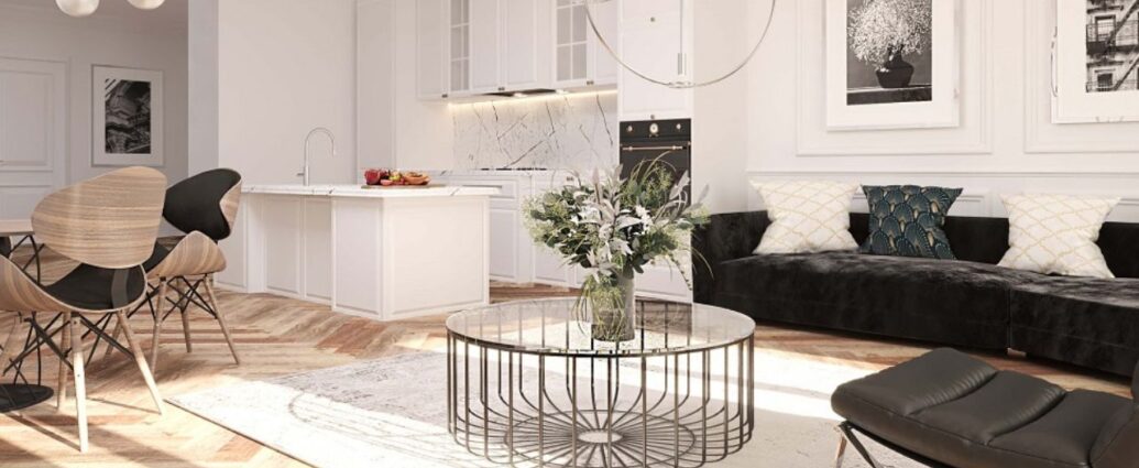 Nowoczesne mieszkanie w nowoczesnym stylu