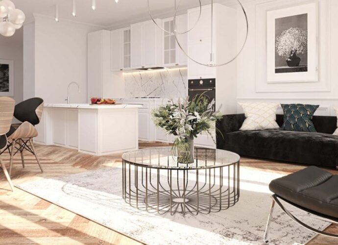 Nowoczesne mieszkanie w nowoczesnym stylu