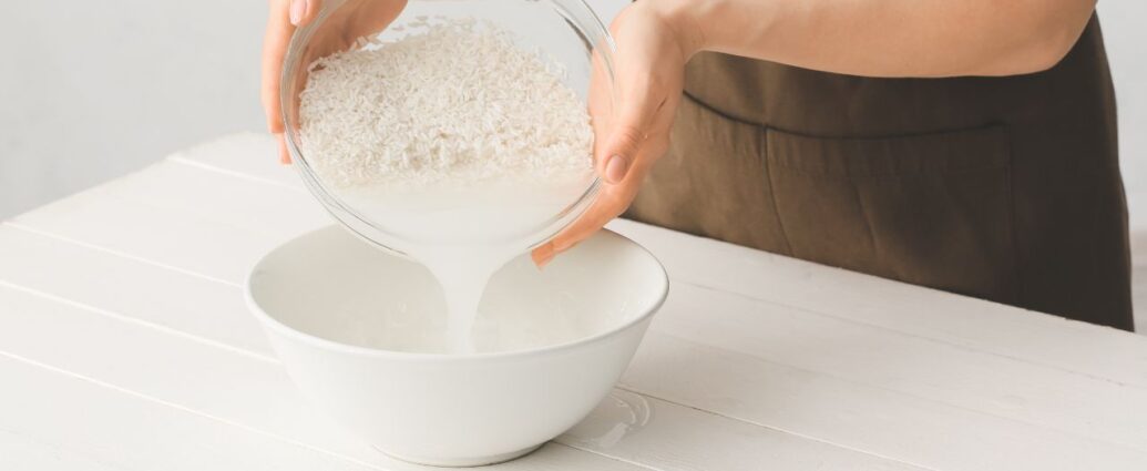 Woda ryżowa - jak ją wykorzystać?