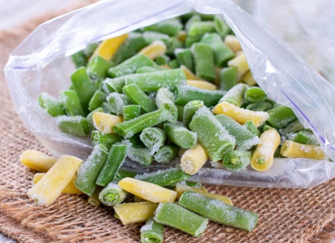 Mrożona fasolka szparagowa w woreczku