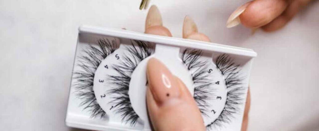 Sztuczne rzęsy do zabiegu liftingu