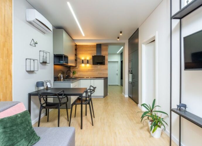 Nowoczesne mieszkanie z klimatyzacją