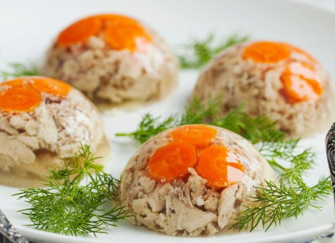 Tymbaliki, czyli galaretka z kurczaka lub indyka