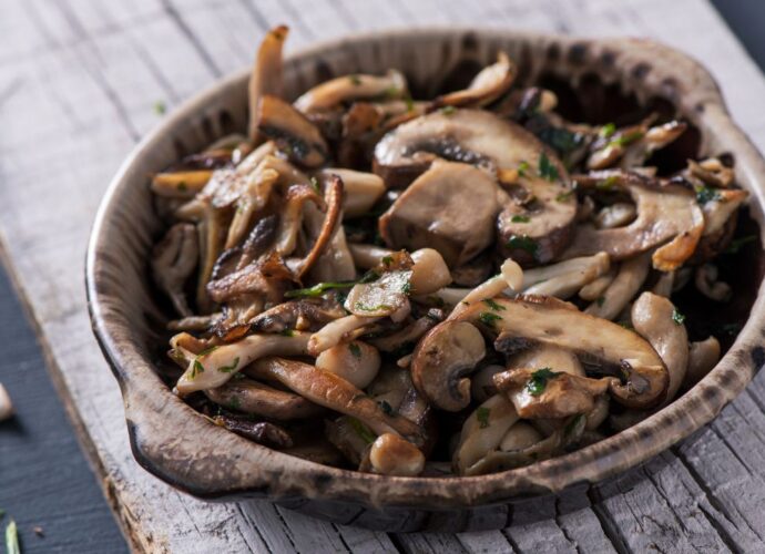 Duszone grzyby mogą być ciężkostrawne