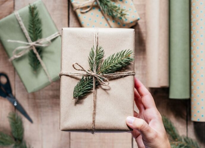 Ekologiczne prezenty na Mikołaja muszą być także odpowiednio zapakowane