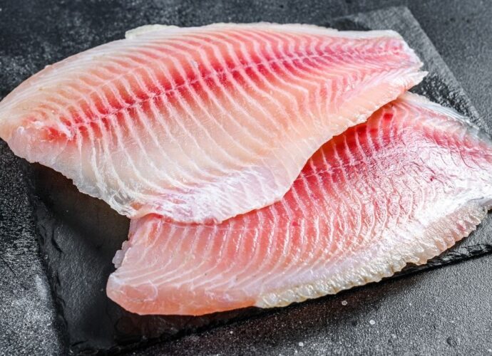 Oczyszczone filety z ryby