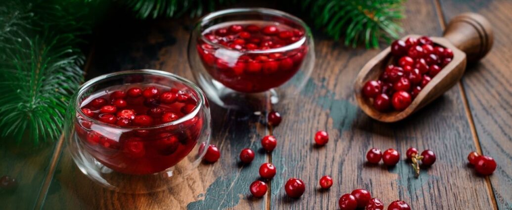 Galaretka ze świeżej żurawiny