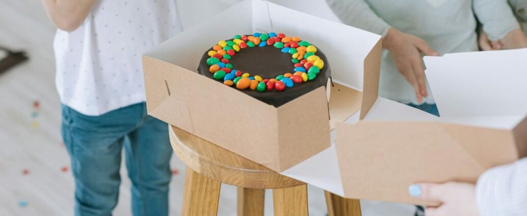 Tort odpowiednio zabezpieczony do transportu