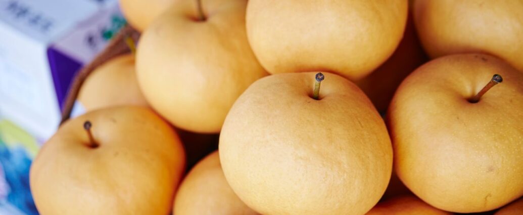 Owoce nashi, czyli chińska gruszki