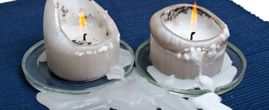 Jak usunąć plamy z wosku?