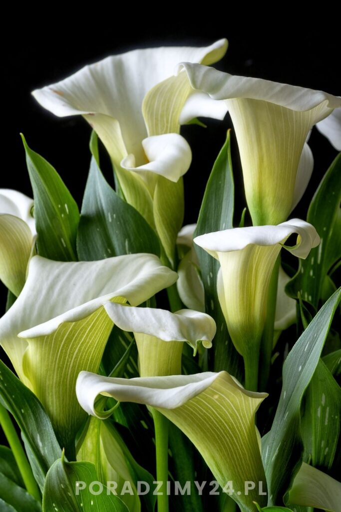 Kalie - piękne kwiaty, które mogą symbolizować śmierć lub piękno i delikatność