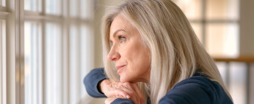 Kobieta w trakcie menopauzy