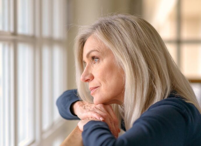 Kobieta w trakcie menopauzy