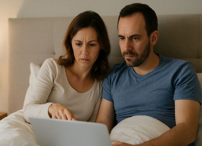 Para przegląda informacje w internecie