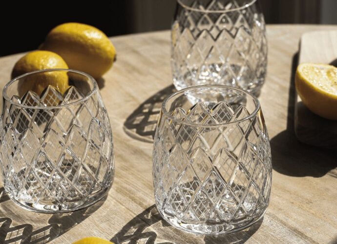 Szklanki ze szkła kryształowego