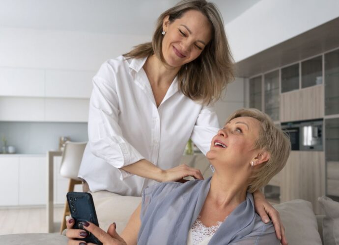 Pacjentka po rehabilitacji