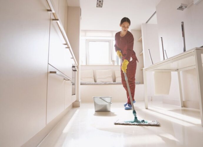 Sprzątanie po zakończeniu budowy