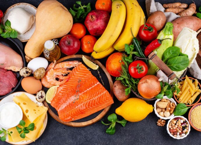 Produkty polecane do spożycia w diecie DASH