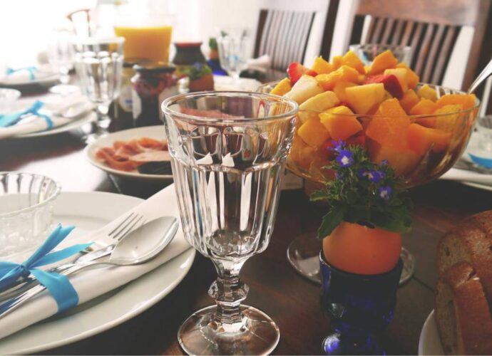 Eleganckie przyjęcie w domu