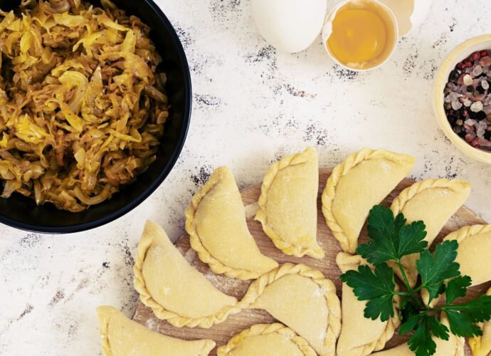 Farsz z kapusty do pierogów